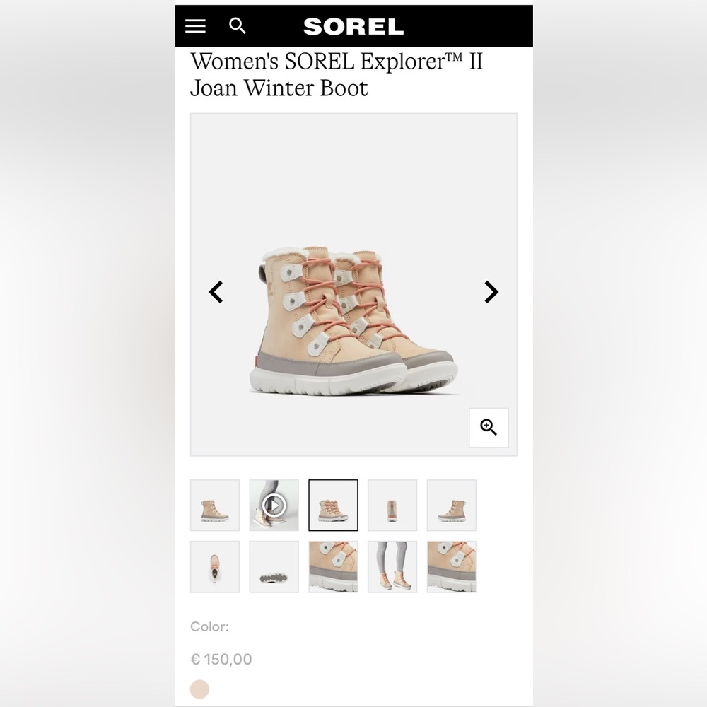 Women’s SOREL Explorer II Joan Winter Boot